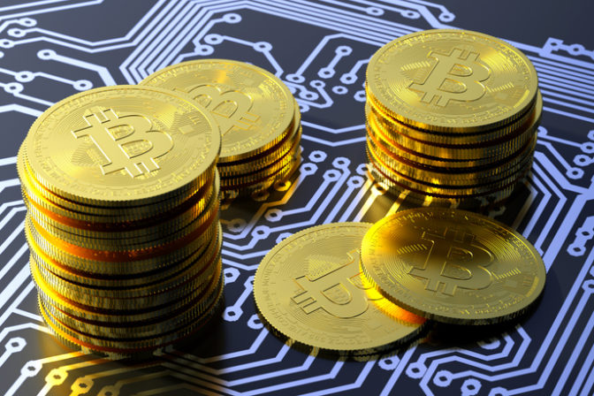 Bitcoin, kryptomena